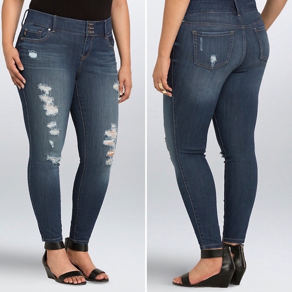 torrid premium stretch jeggings